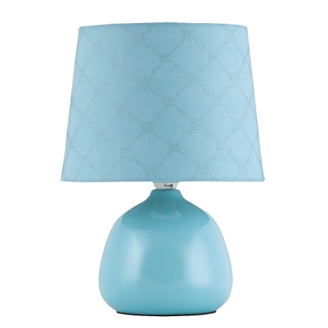 Rabalux 4382 - Stolná lampa ELLIE E14/40W modrá
