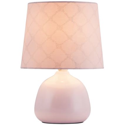 Rabalux 4384 - Stolná lampa ELLIE E14/40W ružová