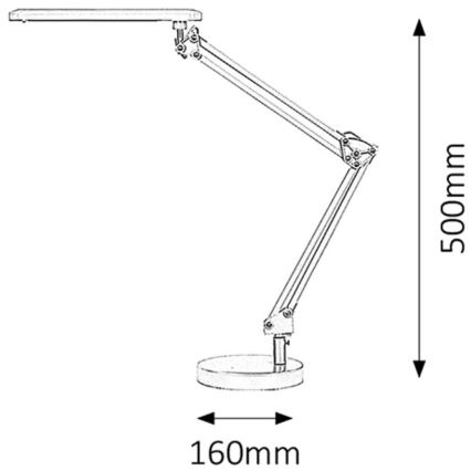 Rabalux - LED Stolná lampa LED/5,6W/230V