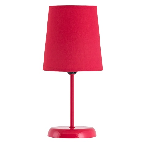 Rabalux 4509 - Stolná lampa GLENDA 1xE14/40W/230V červená