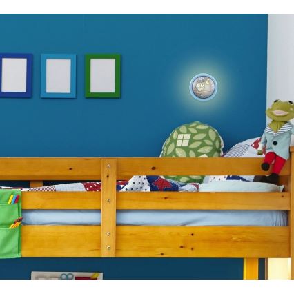 Rabalux - LED Detské nástenné svietidlo LED/0,3W/2x AA