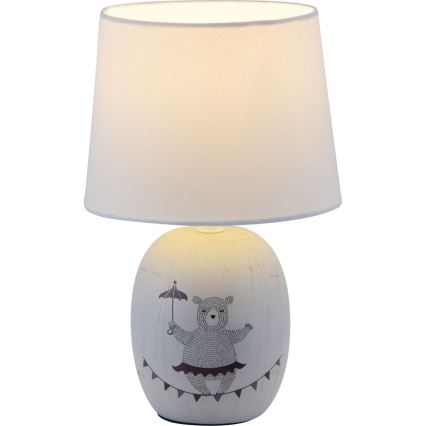 Rabalux - Detská stolná lampa 1xE14/40W/230V šedá
