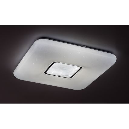 Rabalux - LED stmievateľné stropné svietidlo LED/70W/230V s diaľkovým ovládaním 44x44 cm