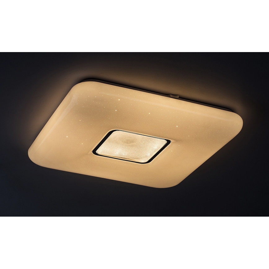 Rabalux - LED stmievateľné stropné svietidlo LED/70W/230V s diaľkovým ovládaním 44x44 cm
