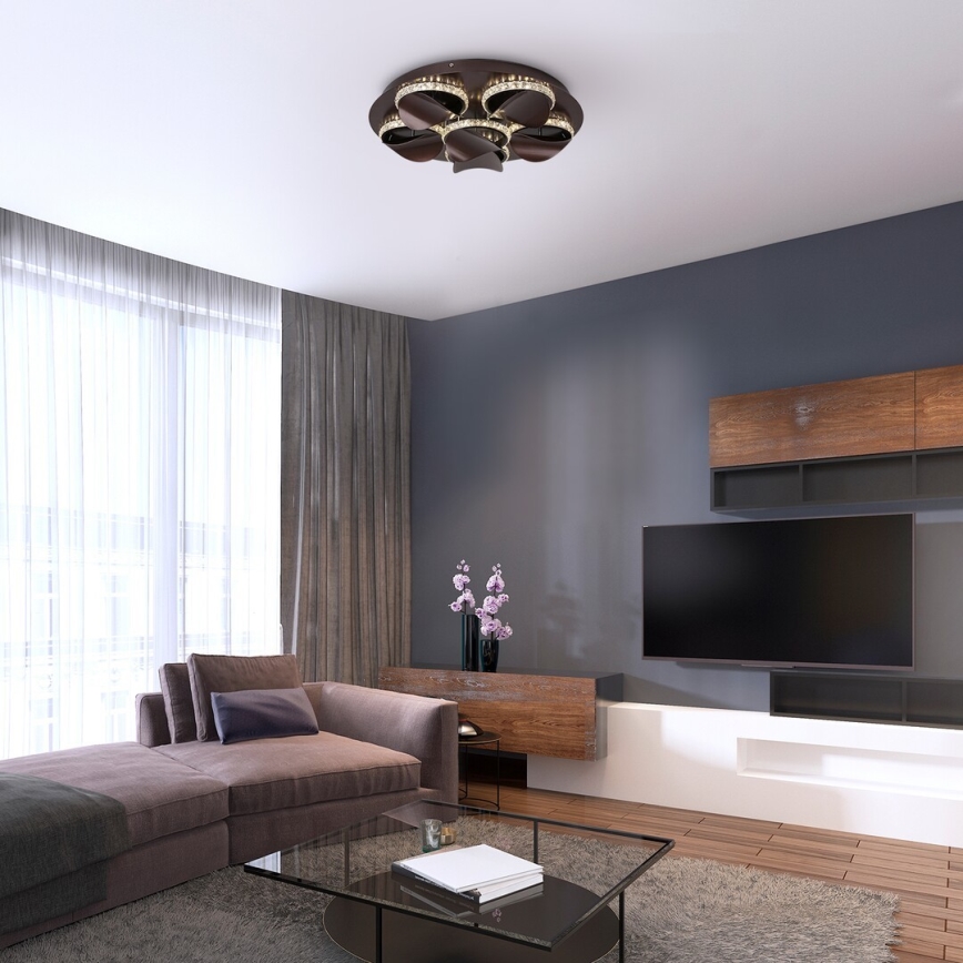Rabalux - LED stmievateľné stropné svietidlo CAPRIANA LED/36W/230V pr. 50 cm
