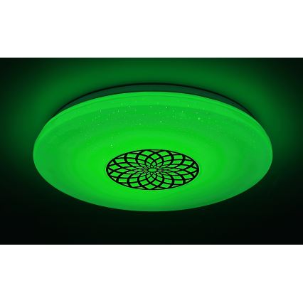 Rabalux - LED RGB Stmievateľné stropné svietidlo LED/24W/230V 3000-6500K Wi-Fi Tuya pr. 39,5 cm + diaľkové ovládanie