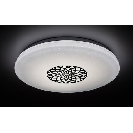 Rabalux - LED RGB Stmievateľné stropné svietidlo LED/24W/230V 3000-6500K Wi-Fi Tuya pr. 39,5 cm + diaľkové ovládanie