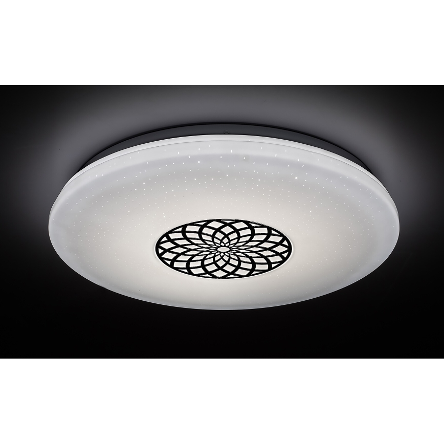 Rabalux - LED RGB Stmievateľné stropné svietidlo LED/24W/230V 3000-6500K Wi-Fi Tuya pr. 39,5 cm + diaľkové ovládanie