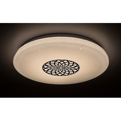 Rabalux - LED RGB Stmievateľné stropné svietidlo LED/24W/230V 3000-6500K Wi-Fi Tuya pr. 39,5 cm + diaľkové ovládanie