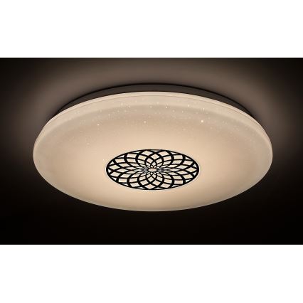 Rabalux - LED RGB Stmievateľné stropné svietidlo LED/24W/230V Wi-Fi 3000-6500K pr. 39,5 cm + diaľkové ovládanie