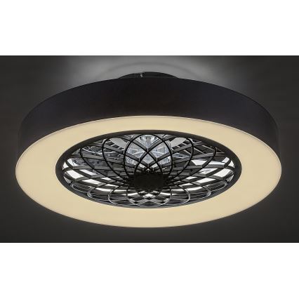 Rabalux - LED Stmievateľné svietidlo s ventilátorom LED/35W/230V 3000-6000K + diaľkové ovládanie