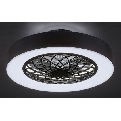 Rabalux - LED Stmievateľné svietidlo s ventilátorom LED/35W/230V 3000-6000K + diaľkové ovládanie