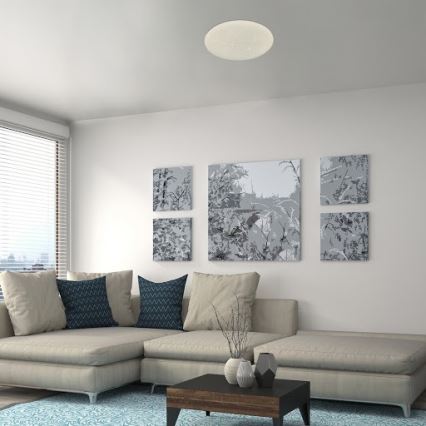 Rabalux - LED stmievateľné stropné svietidlo LED/24W/230V Wi-Fi 3000-6500K + diaľkové ovládanie pr. 39 cm