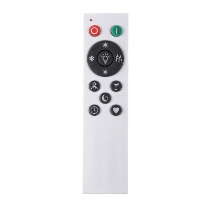 Rabalux - LED stmievateľné stropné svietidlo LED/24W/230V Wi-Fi 3000-6500K + diaľkové ovládanie pr. 39 cm