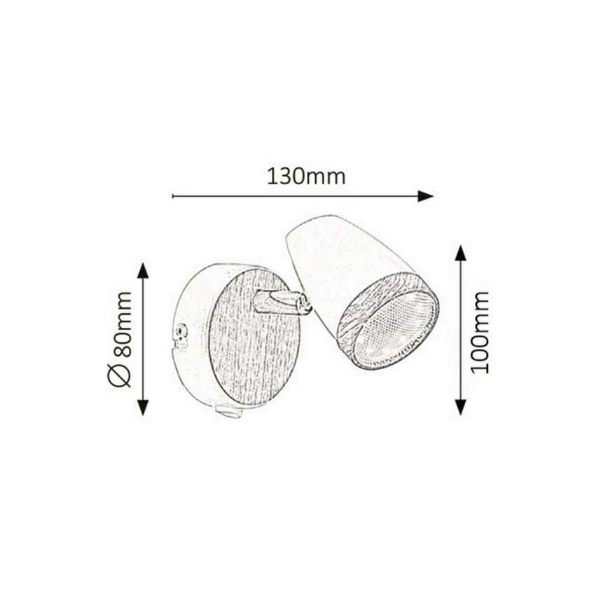 Rabalux - LED Nástenné svietidlo LED/4W/230V