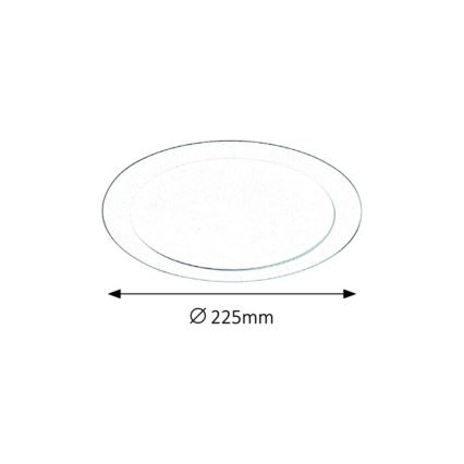 Rabalux - LED Podhľadové svietidlo LED/18W/230V