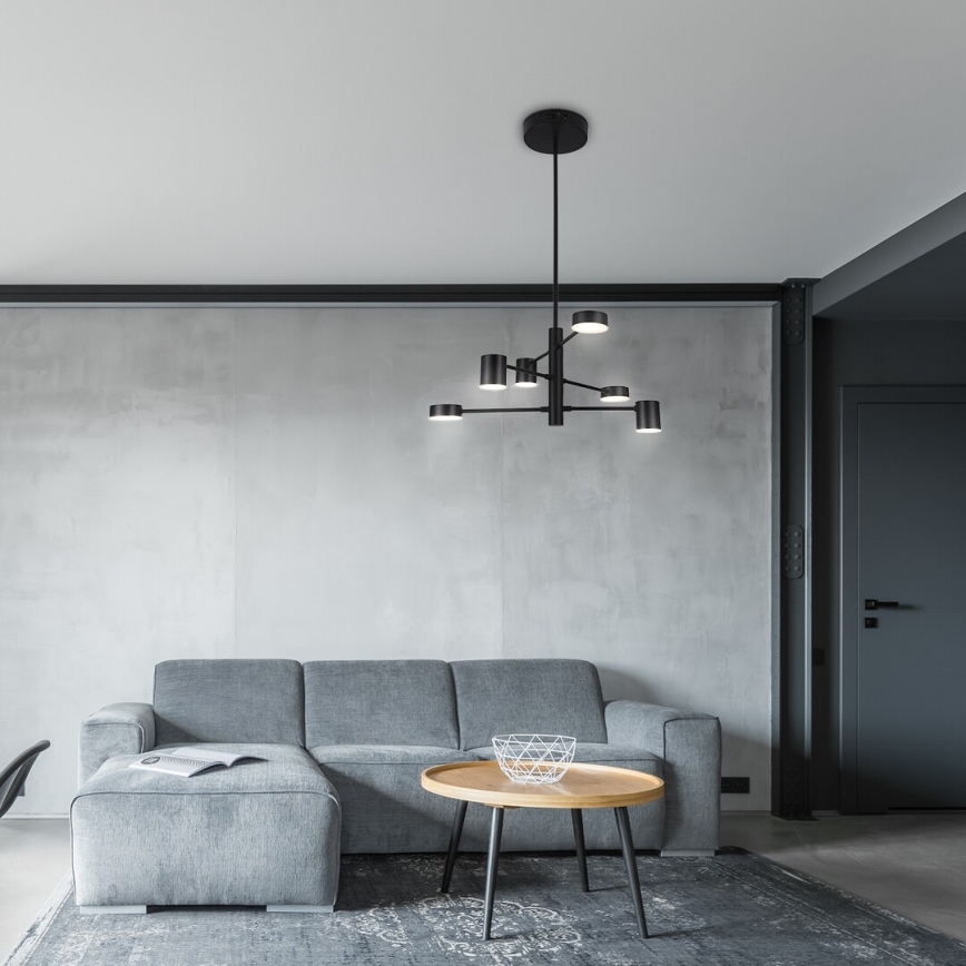 Rabalux - LED Luster na tyči SOLOMON 6xLED/5W/230V