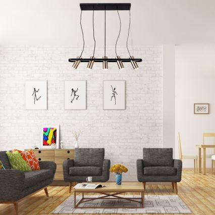 Rabalux 6430 - LED Luster na lanku RAVEN LED/25W/230V