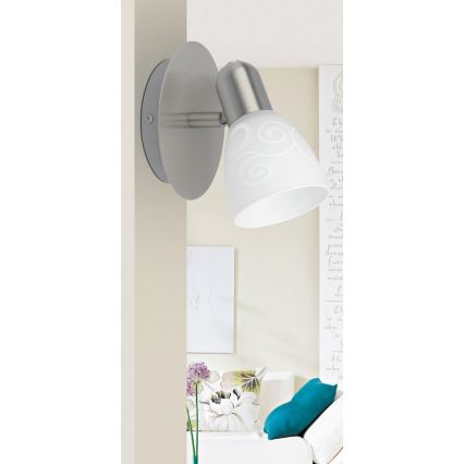 Rabalux 6635 - Bodové svietidlo HARMONY LUX E14/40W/230V