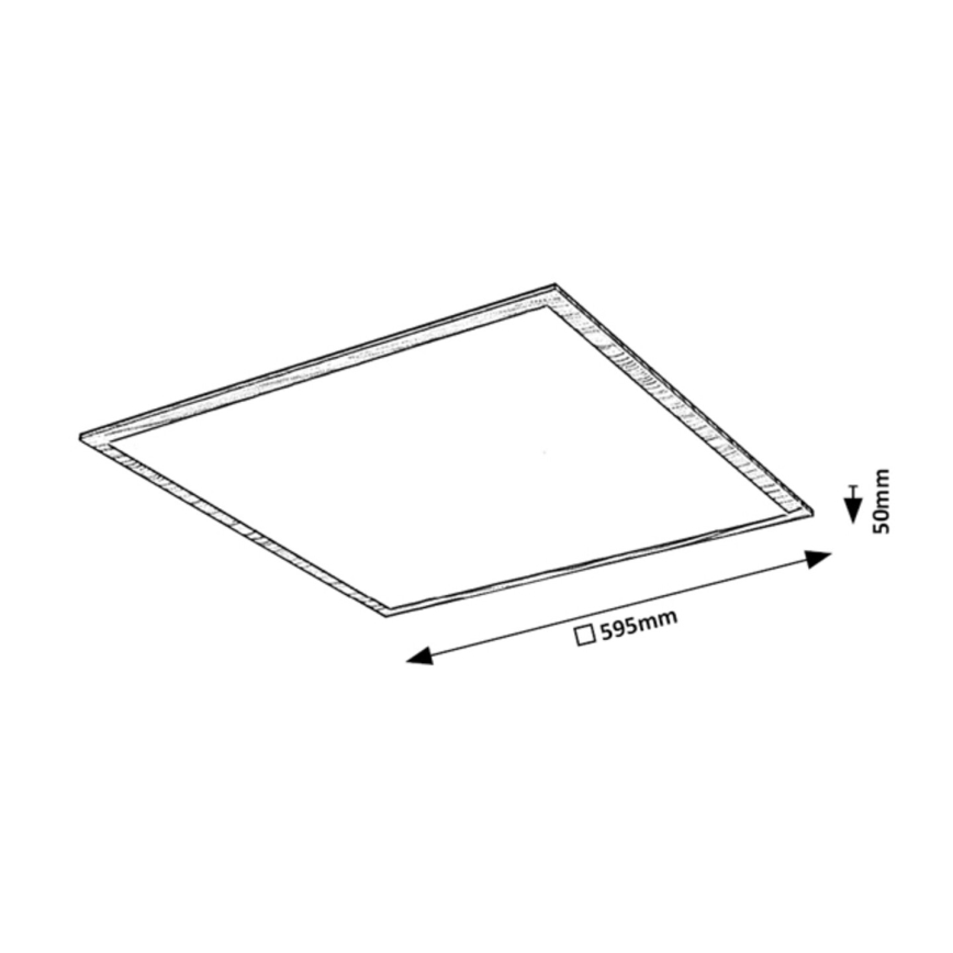 Rabalux - LED Prisadený panel LED/40W/230V 4000K
