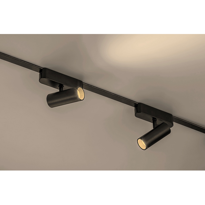 Rabalux - LED Bodové svietidlo do 1-fázového lištového systému LED/6W/24V 3000K čierna