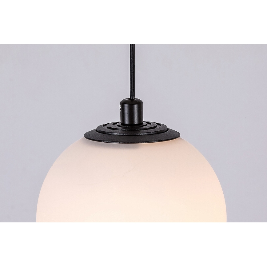 Rabalux - LED Luster na lanku do 1-fázového lištového systému LED/5W/24V 3000K čierna