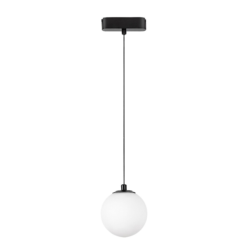 Rabalux - LED Luster na lanku do 1-fázového lištového systému LED/5W/24V 3000K čierna