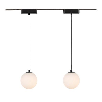 Rabalux - LED Luster na lanku do 1-fázového lištového systému LED/5W/24V 3000K čierna