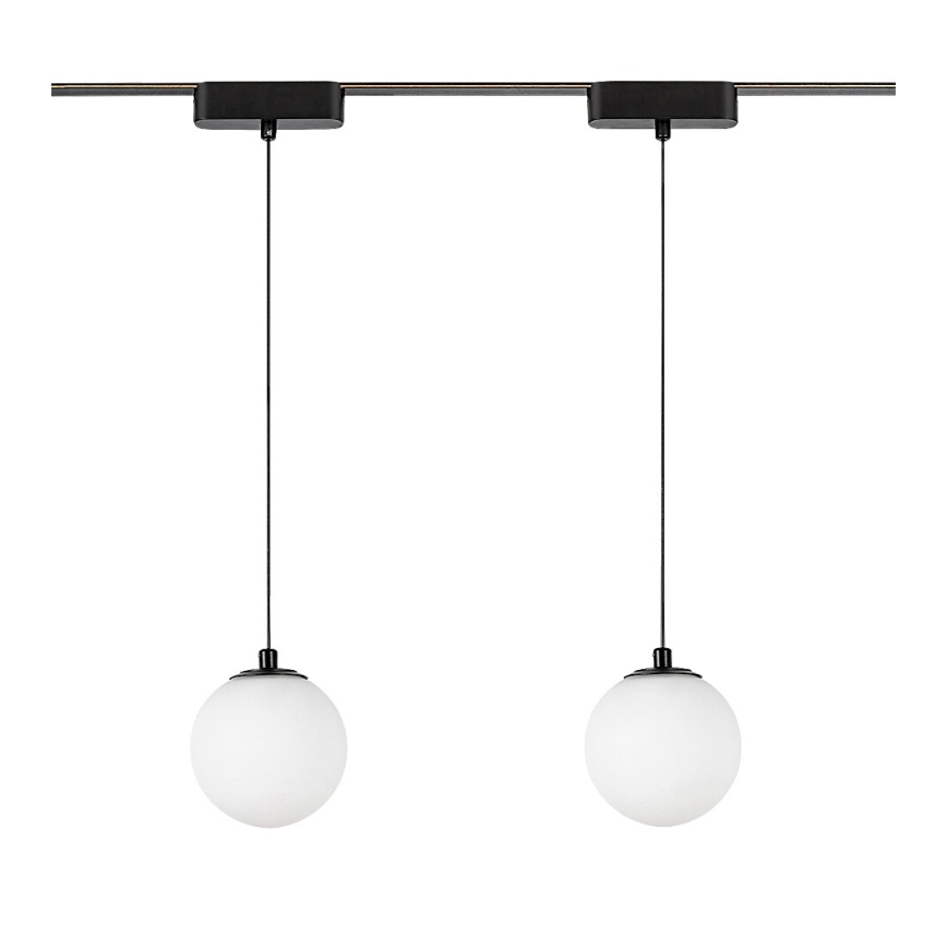 Rabalux - LED Luster na lanku do 1-fázového lištového systému LED/5W/24V 3000K čierna