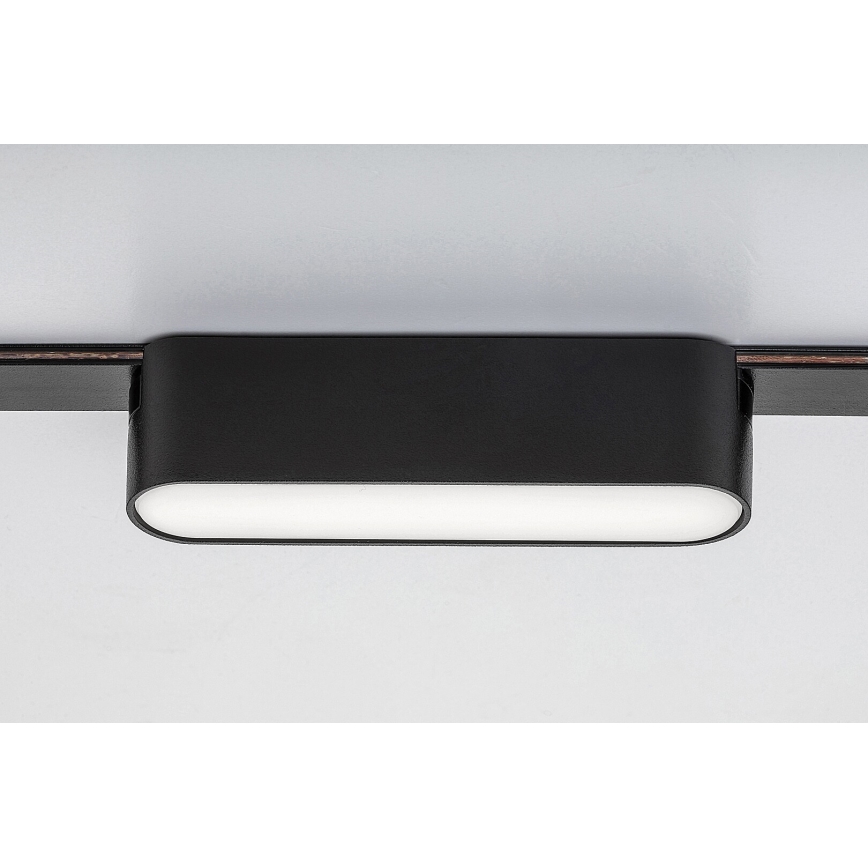 Rabalux - LED Stropné svietidlo do 1-fázového lištového systému LED/6W/24V 3000K 11,5 cm čierna