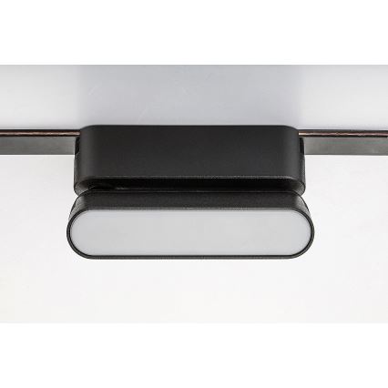 Rabalux - LED Stropné svietidlo do 1-fázového lištového systému LED/6W/230V 4000K 11,5 cm čierna