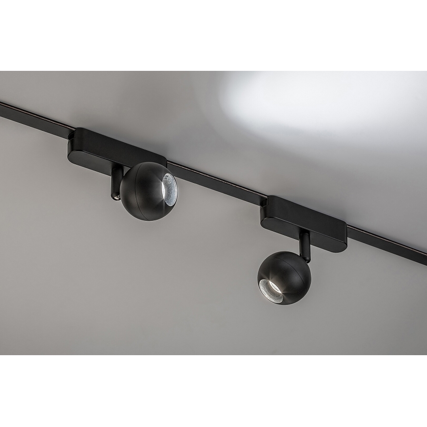 Rabalux - LED Bodové svietidlo do 1-fázového lištového systému LED/5W/230V 4000K čierna