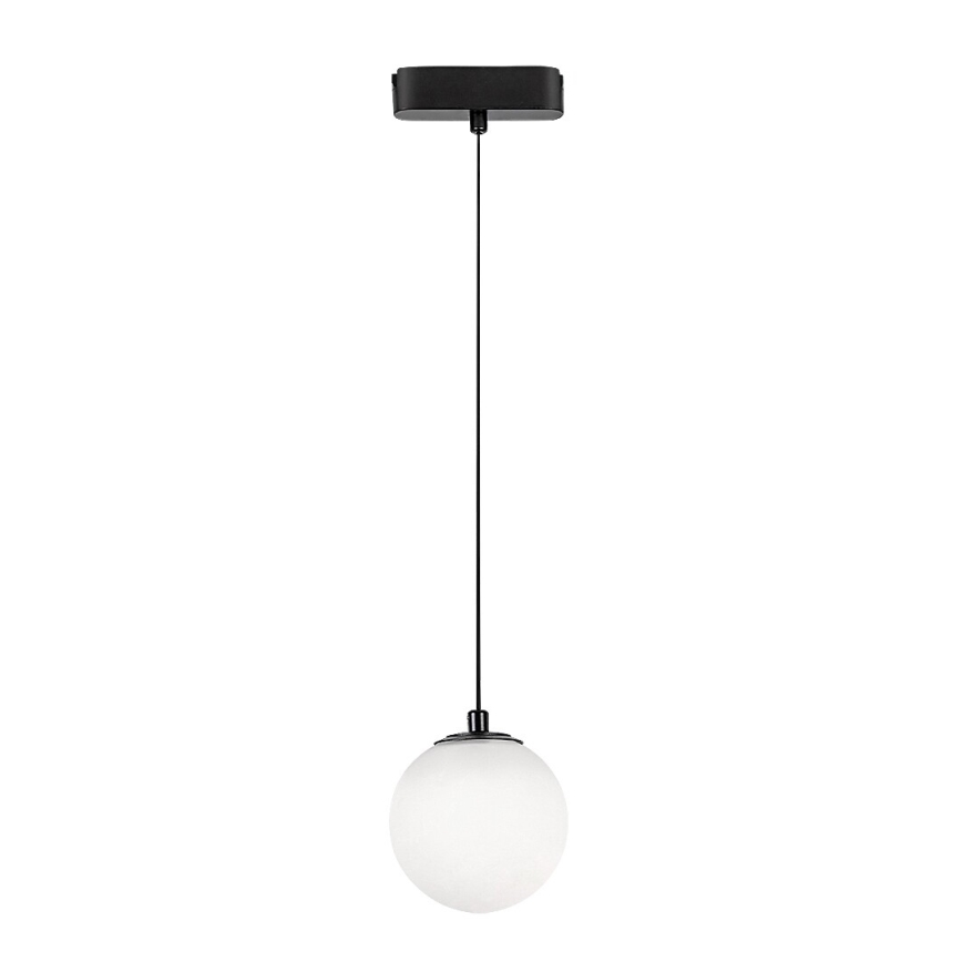 Rabalux - LED Luster na lanku do 1-fázového lištového systému LED/5W/24V 4000K čierna