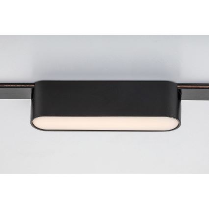 Rabalux - LED Stmievateľné stropné svietidlo do 1-fázového lištového systému LED/6W/24V 2700-5500K Wi-Fi Tuya 11,5 cm čierna