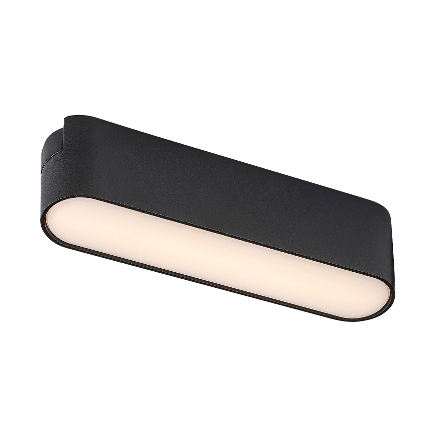 Rabalux - LED Stmievateľné stropné svietidlo do 1-fázového lištového systému LED/6W/24V 2700-5500K Wi-Fi Tuya 11,5 cm čierna