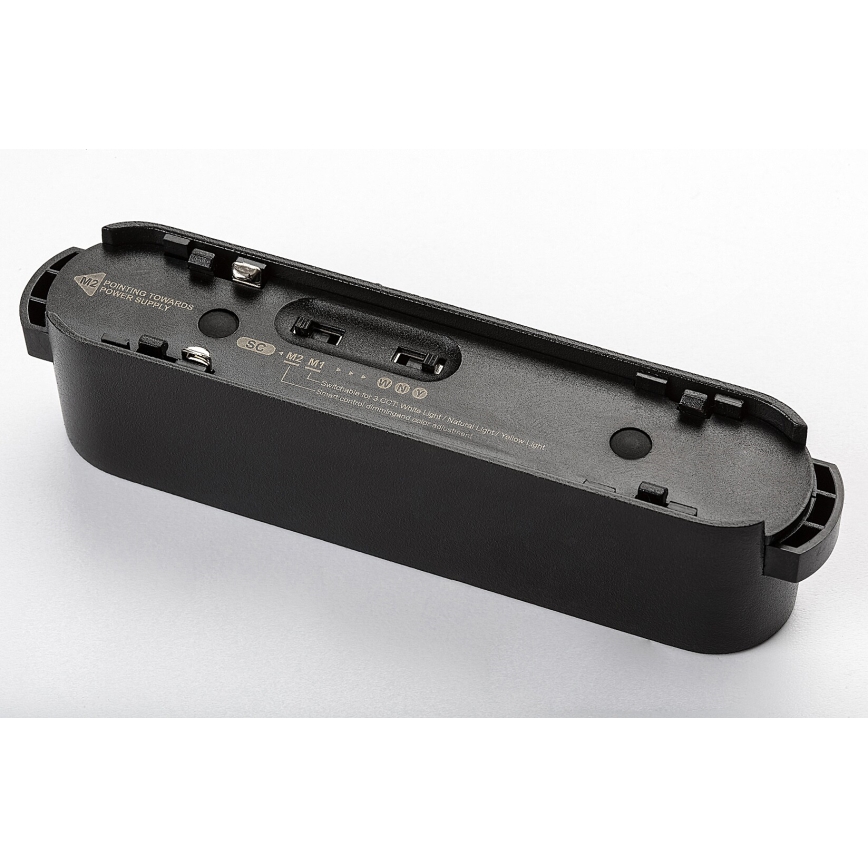 Rabalux - LED Stmievateľné stropné svietidlo do 1-fázového lištového systému LED/6W/24V 2700-5500K Wi-Fi Tuya 11,5 cm čierna