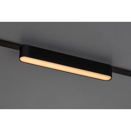 Rabalux - LED Stmievateľné stropné svietidlo do 1-fázového lištového systému LED/12W/24V 2700-5500K Wi-Fi Tuya 22 cm čierna