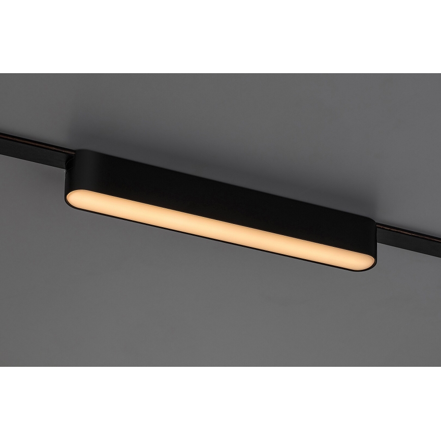 Rabalux - LED Stmievateľné stropné svietidlo do 1-fázového lištového systému LED/12W/24V 2700-5500K Wi-Fi Tuya 22 cm čierna