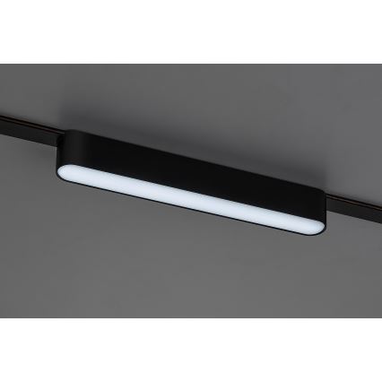 Rabalux - LED Stmievateľné stropné svietidlo do 1-fázového lištového systému LED/12W/24V 2700-5500K Wi-Fi Tuya 22 cm čierna