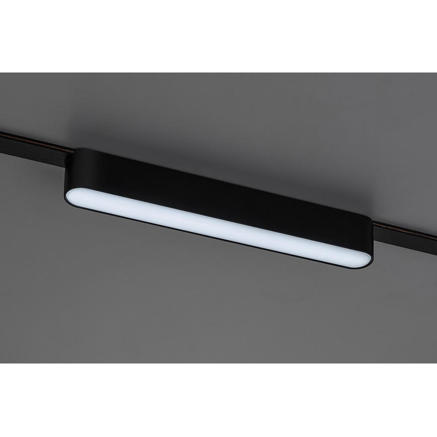 Rabalux - LED Stmievateľné stropné svietidlo do 1-fázového lištového systému LED/12W/24V 2700-5500K Wi-Fi Tuya 22 cm čierna