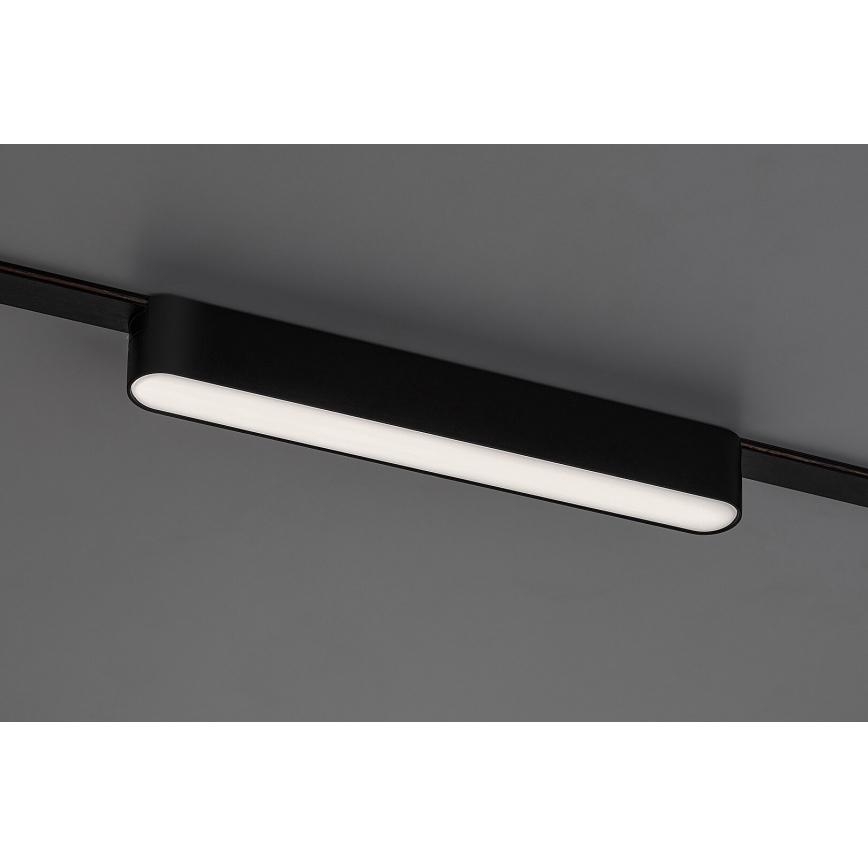 Rabalux - LED Stmievateľné stropné svietidlo do 1-fázového lištového systému LED/12W/24V 2700-5500K Wi-Fi Tuya 22 cm čierna