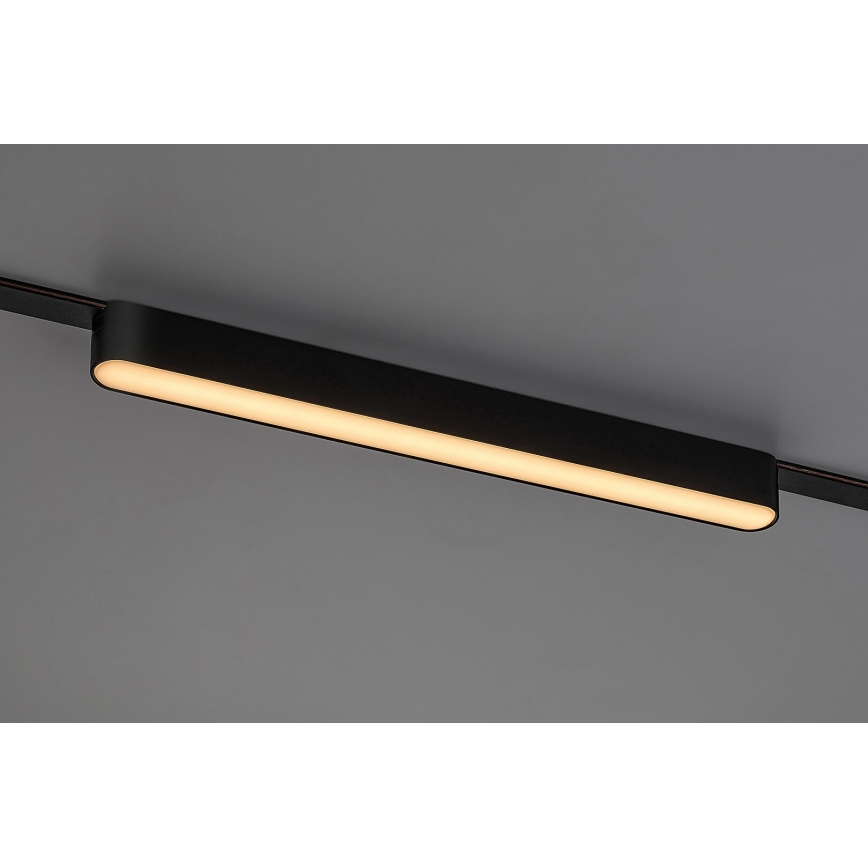 Rabalux - LED Stmievateľné stropné svietidlo do 1-fázového lištového systému LED/16W/24V 2700-5500K Wi-Fi Tuya 33 cm čierna