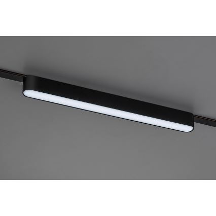 Rabalux - LED Stmievateľné stropné svietidlo do 1-fázového lištového systému LED/16W/24V 2700-5500K Wi-Fi Tuya 33 cm čierna