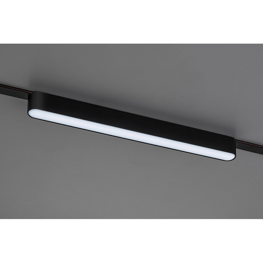 Rabalux - LED Stmievateľné stropné svietidlo do 1-fázového lištového systému LED/16W/24V 2700-5500K Wi-Fi Tuya 33 cm čierna