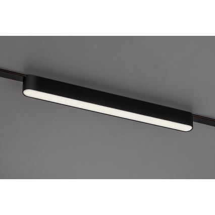Rabalux - LED Stmievateľné stropné svietidlo do 1-fázového lištového systému LED/16W/24V 2700-5500K Wi-Fi Tuya 33 cm čierna