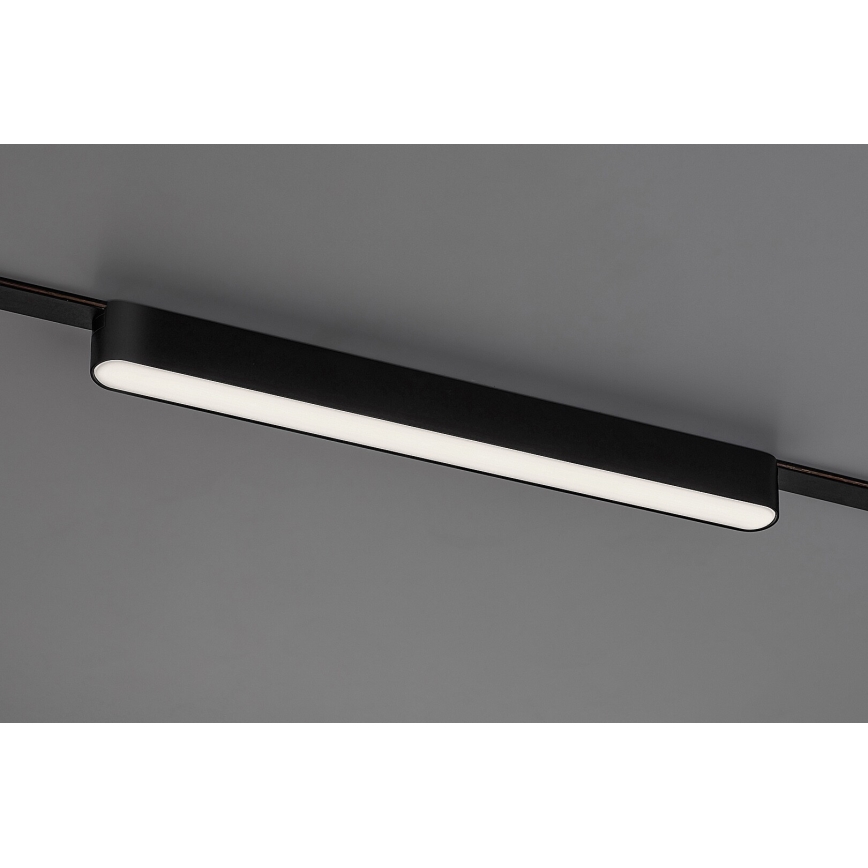 Rabalux - LED Stmievateľné stropné svietidlo do 1-fázového lištového systému LED/16W/24V 2700-5500K Wi-Fi Tuya 33 cm čierna