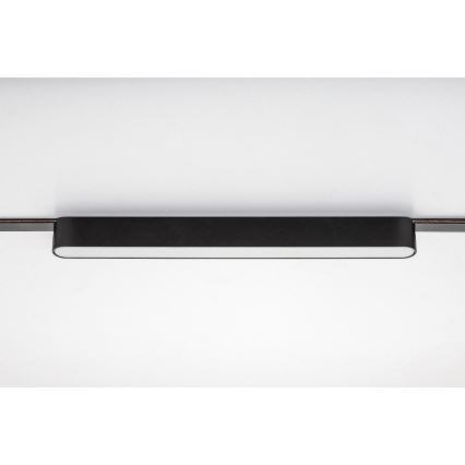 Rabalux - LED Stmievateľné stropné svietidlo do 1-fázového lištového systému LED/16W/24V 2700-5500K Wi-Fi Tuya 33 cm čierna