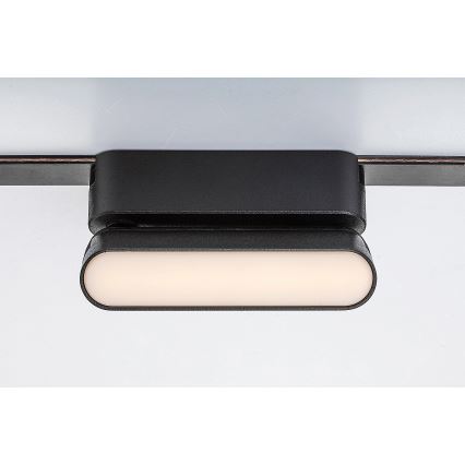 Rabalux - LED Stmievateľné stropné svietidlo do 1-fázového lištového systému LED/4W/24V 2700-5500K Wi-Fi Tuya 11,5 cm čierna