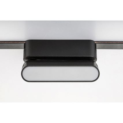 Rabalux - LED Stmievateľné stropné svietidlo do 1-fázového lištového systému LED/4W/24V 2700-5500K Wi-Fi Tuya 11,5 cm čierna