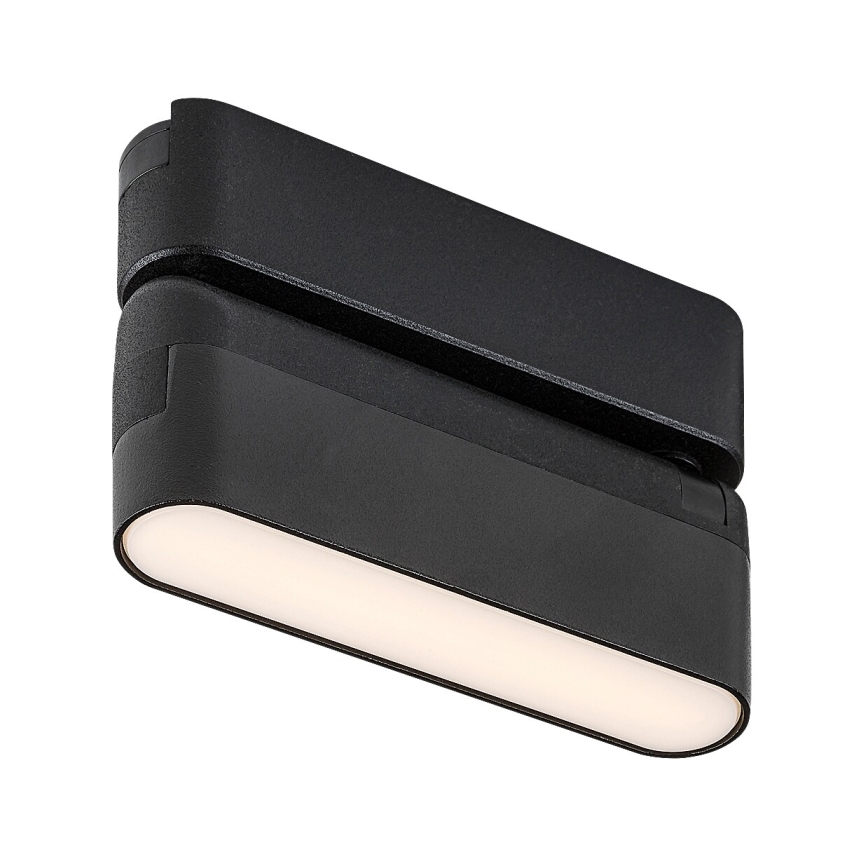 Rabalux - LED Stmievateľné stropné svietidlo do 1-fázového lištového systému LED/4W/24V 2700-5500K Wi-Fi Tuya 11,5 cm čierna